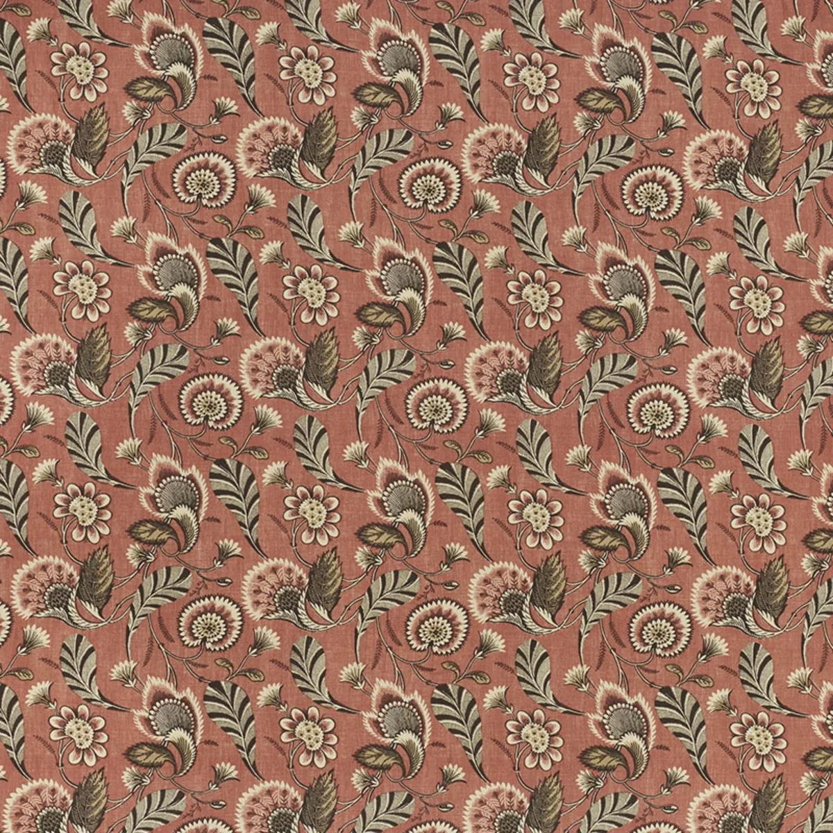 Schumacher 176440 Ursula Document fabric swatch