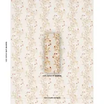 Schumacher 182641 Vagary Vines Honeycomb fabric swatch