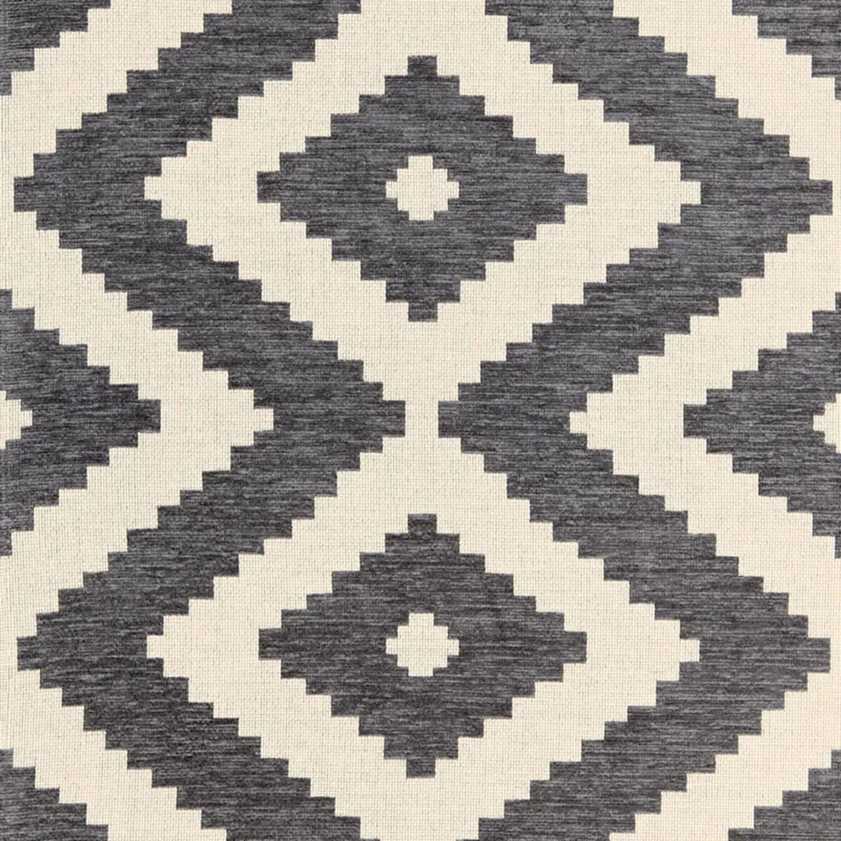 Schumacher 66760 Vail Chenille Cinder fabric swatch