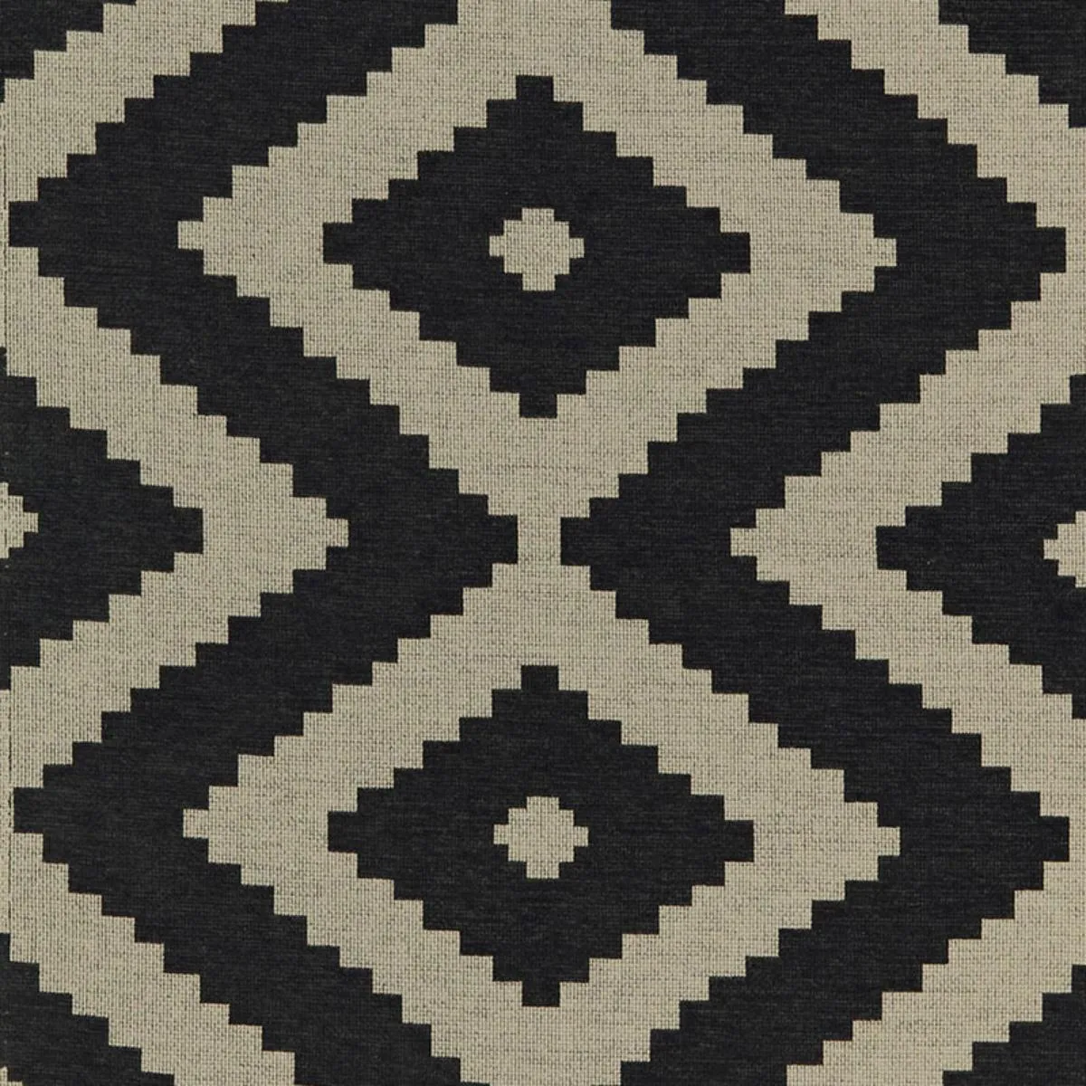 Schumacher 66763 Vail Chenille Raven fabric swatch