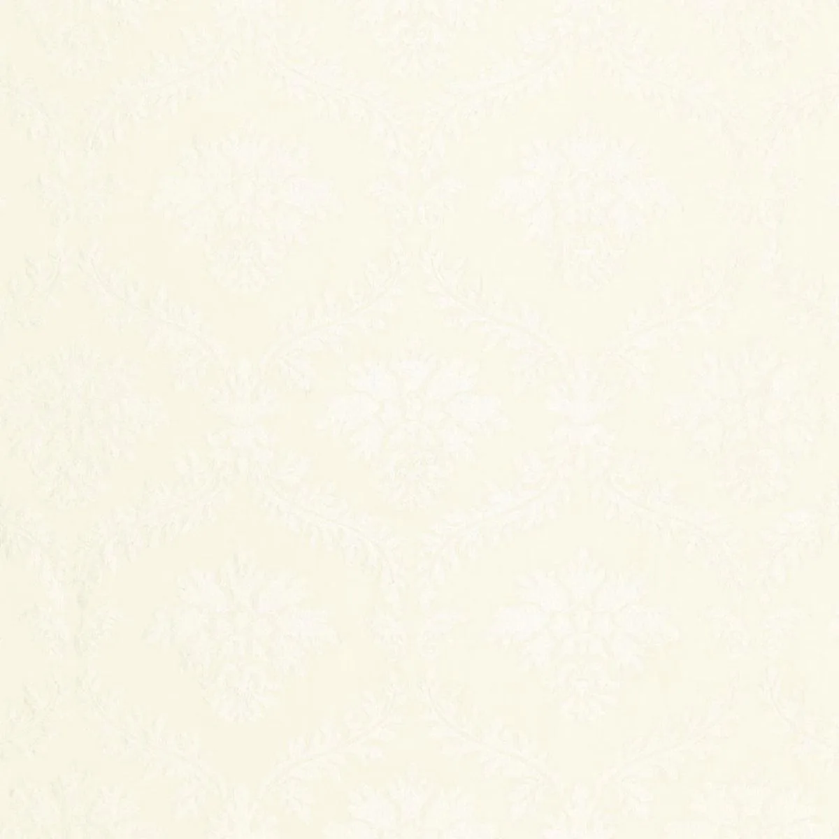 Schumacher 65341 Valbonne Linen Embroidery Blanc fabric swatch