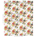 Schumacher 180022 Valentina Floral Multicolor fabric swatch