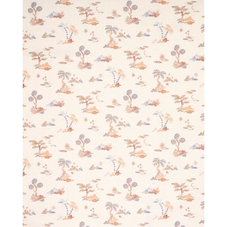 Schumacher 180191 Valletta Moonstone fabric swatch
