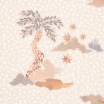 Schumacher 180191 Valletta Moonstone fabric swatch