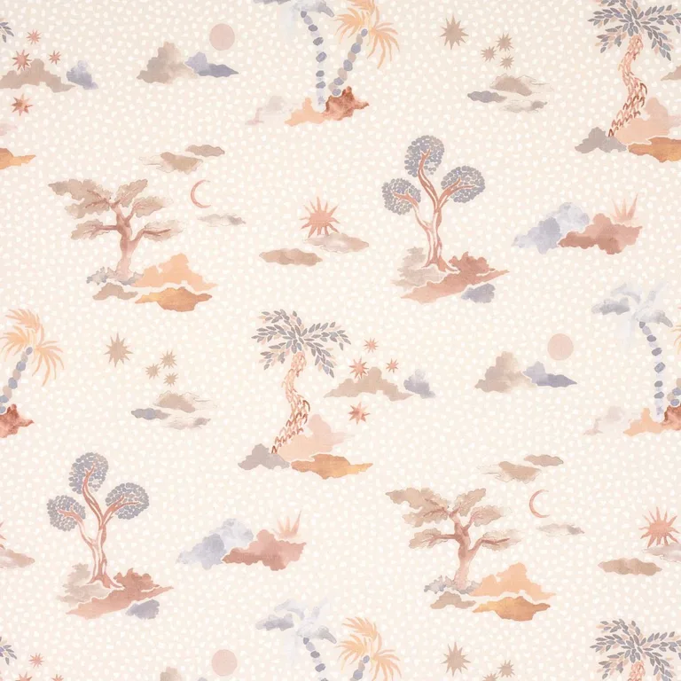 Schumacher 180191 Valletta Moonstone fabric swatch