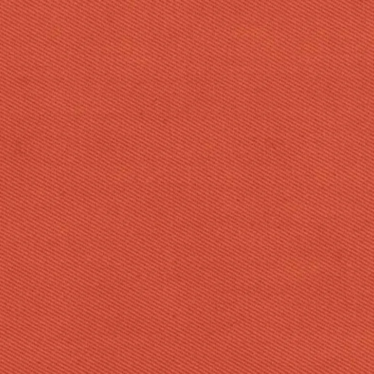 Schumacher 62426 Valley Twill Brick fabric swatch