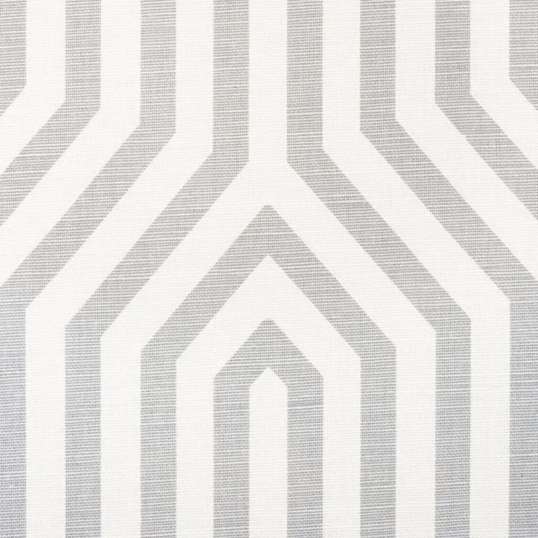 Schumacher 177271 Vanderbilt Print Grisaille fabric swatch