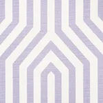 Schumacher 177272 Vanderbilt Print Lavender fabric swatch
