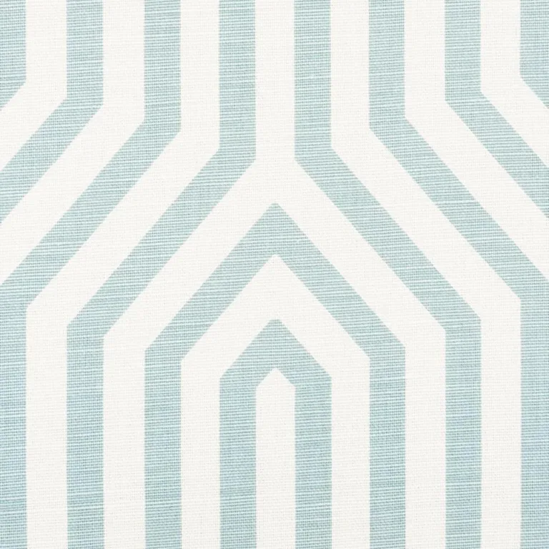 Schumacher 177270 Vanderbilt Print Mineral fabric swatch