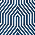 Schumacher 66194 Vanderbilt Velvet Bleu fabric swatch