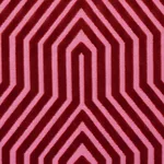 Schumacher 83001 Vanderbilt Velvet Fuchsia fabric swatch