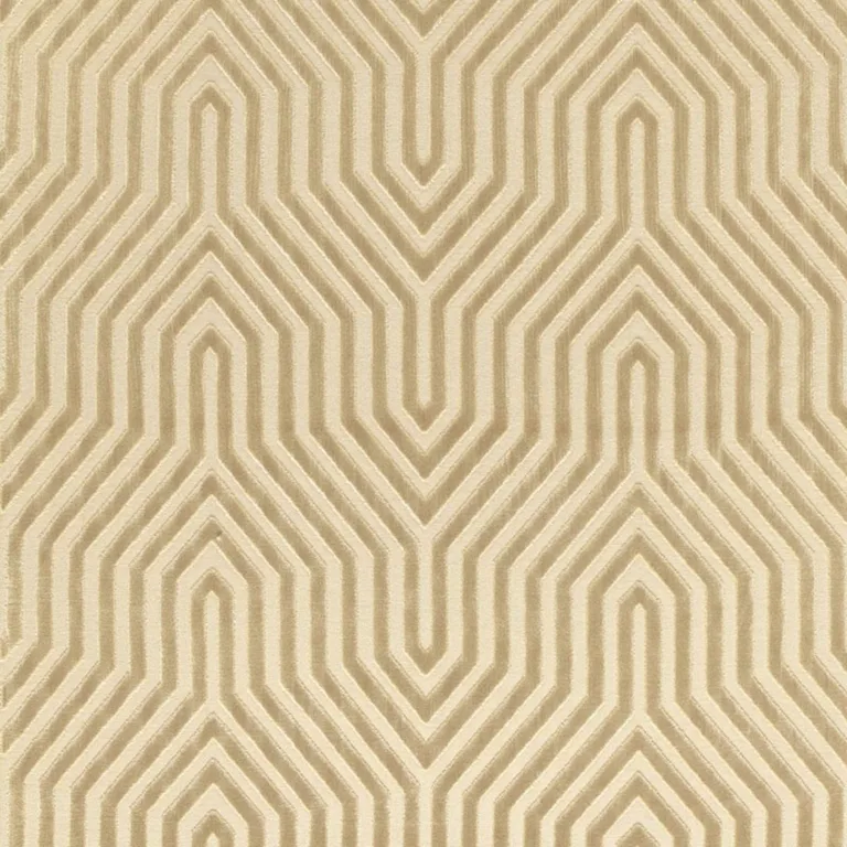 Schumacher 66191 Vanderbilt Velvet Greige fabric swatch