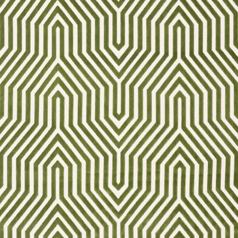Schumacher 66193 Vanderbilt Velvet Lettuce fabric swatch