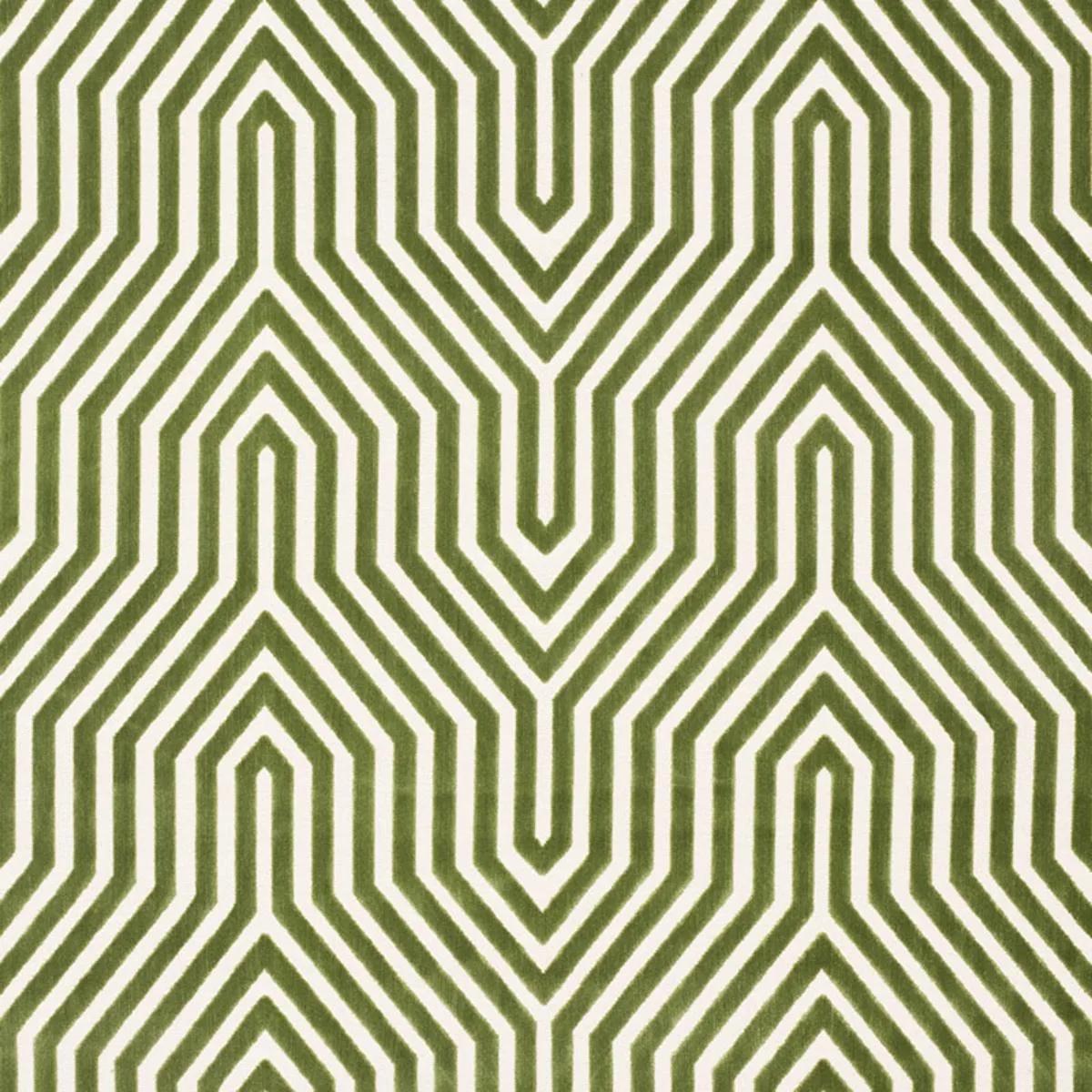 Schumacher 66193 Vanderbilt Velvet Lettuce fabric swatch