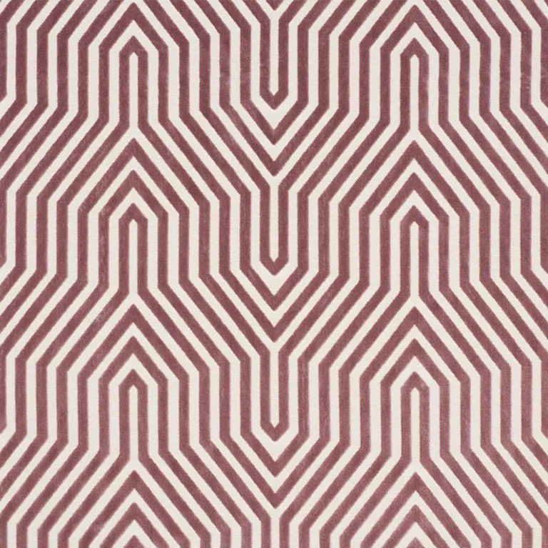 Schumacher 66198 Vanderbilt Velvet Lilac fabric swatch