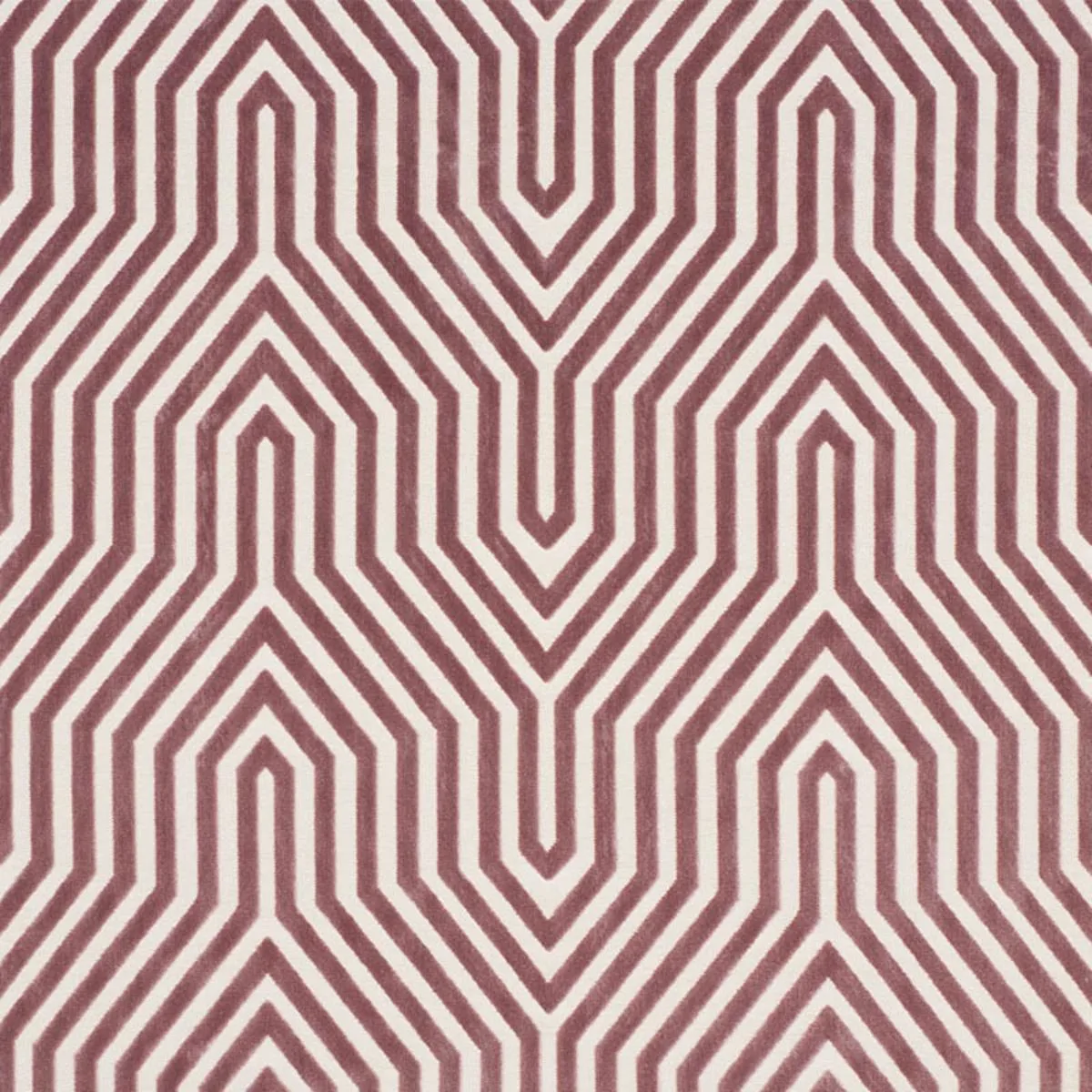 Schumacher 66198 Vanderbilt Velvet Lilac fabric swatch
