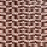 Schumacher 66197 Vanderbilt Velvet Russet fabric swatch