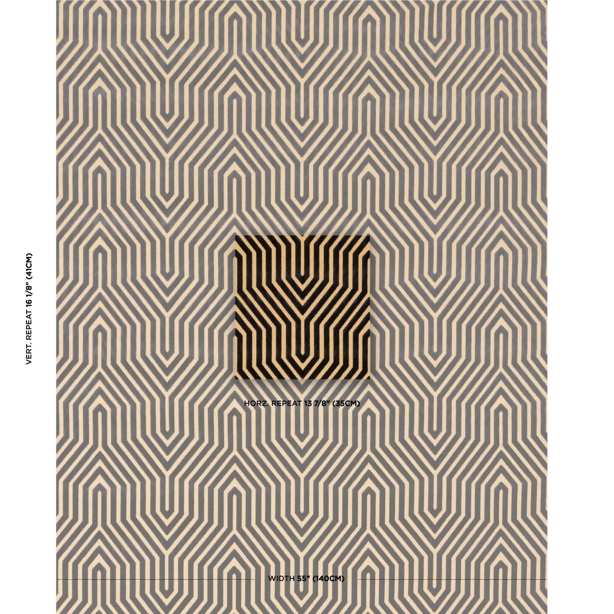Schumacher 83000 Vanderbilt Velvet Tortoise fabric swatch