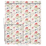 Schumacher 180080 Vasily Linen Multi fabric swatch