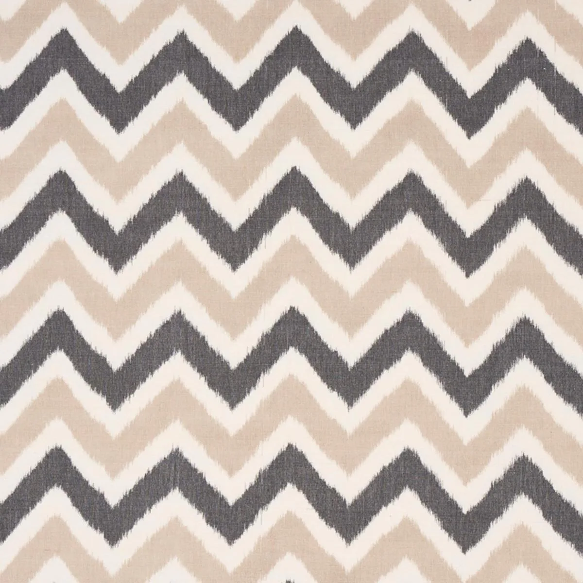 Schumacher 79462 Vedado Ikat Neutral fabric swatch