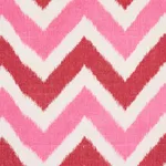 Schumacher 79461 Vedado Ikat Pink fabric swatch