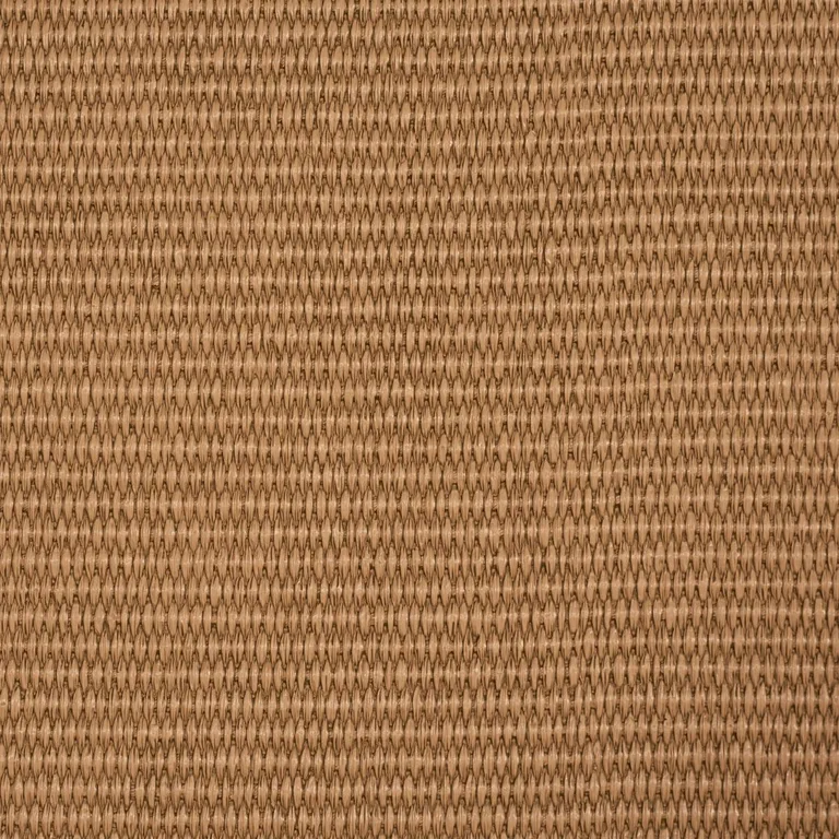 Schumacher 87811 Vegan Leather Basketweave In/Out Camel fabric swatch