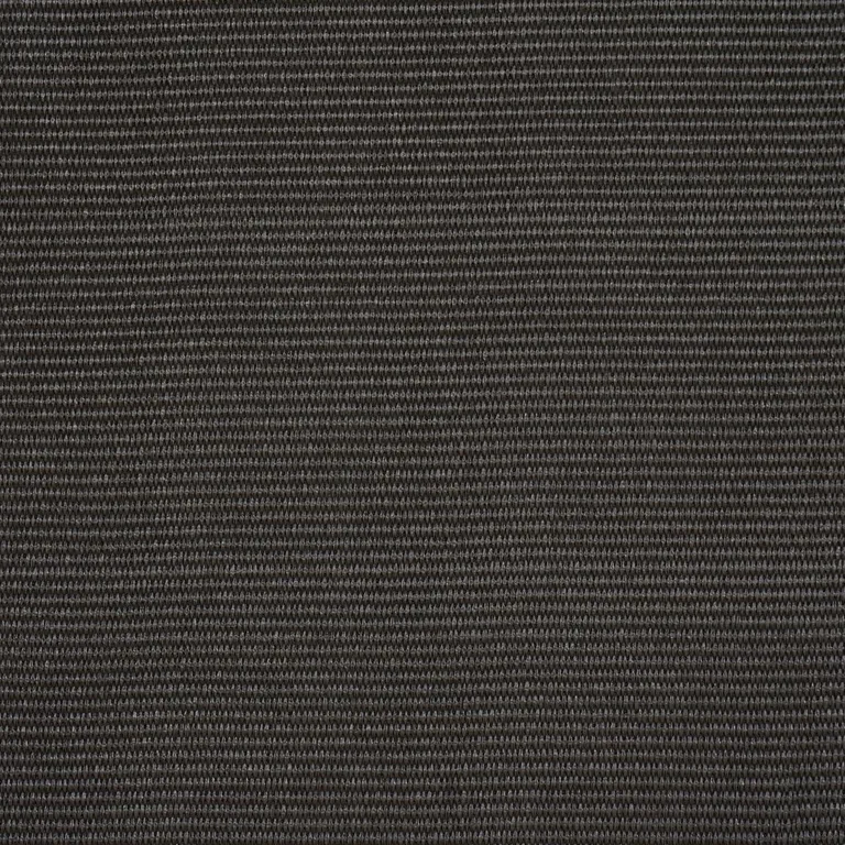 Schumacher 87814 Vegan Leather Basketweave In/Out Charcoal fabric swatch
