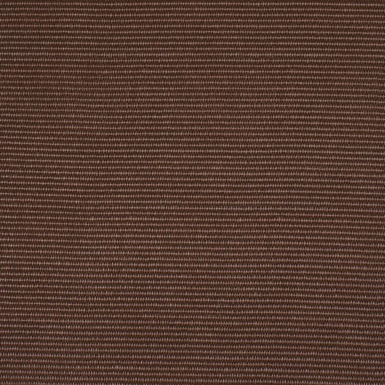 Schumacher 87812 Vegan Leather Basketweave In/Out Chocolate fabric swatch