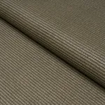 Schumacher 87813 Vegan Leather Basketweave In/Out Lichen fabric swatch