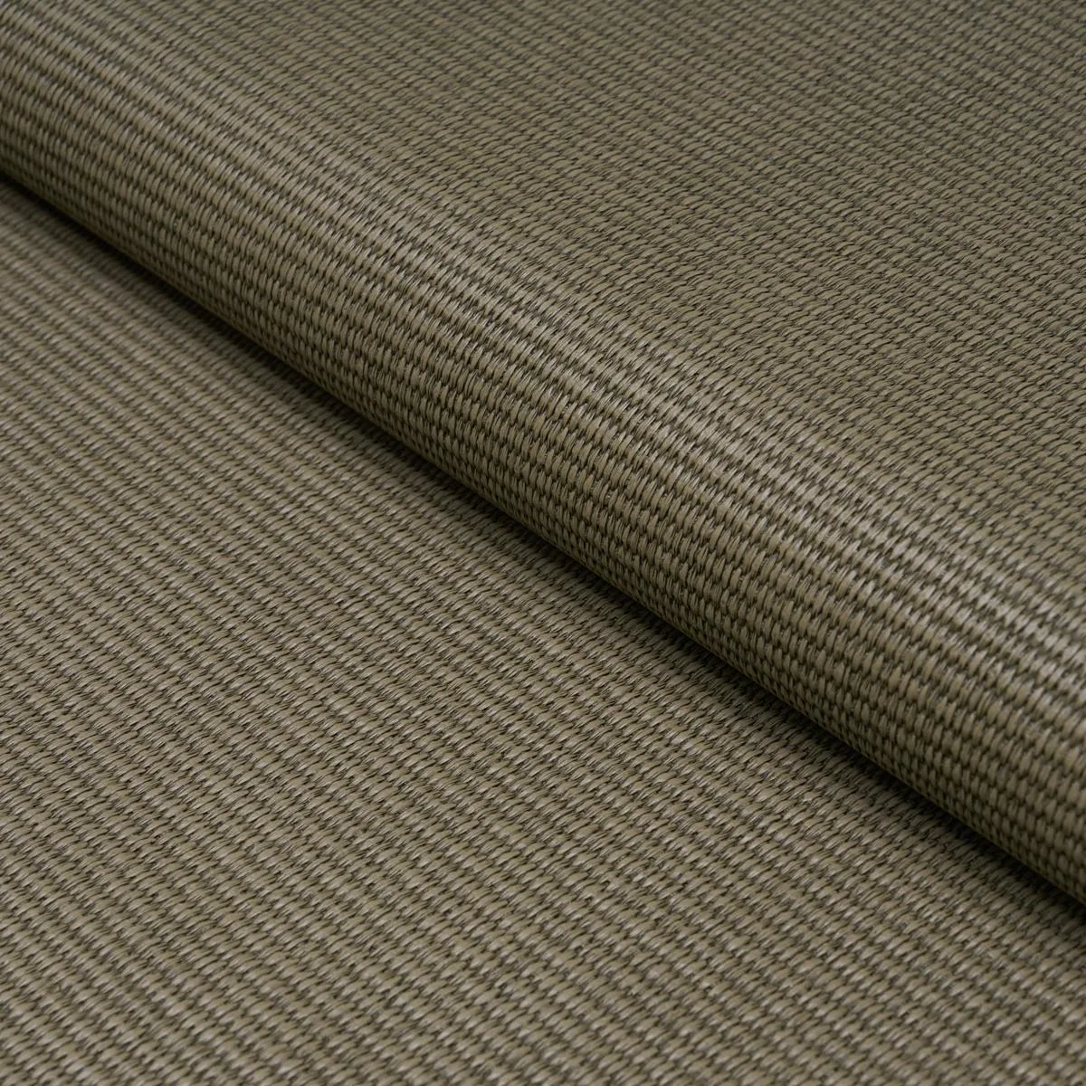 Schumacher 87813 Vegan Leather Basketweave In/Out Lichen fabric swatch