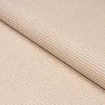 Schumacher 87810 Vegan Leather Basketweave In/Out Neutral fabric swatch
