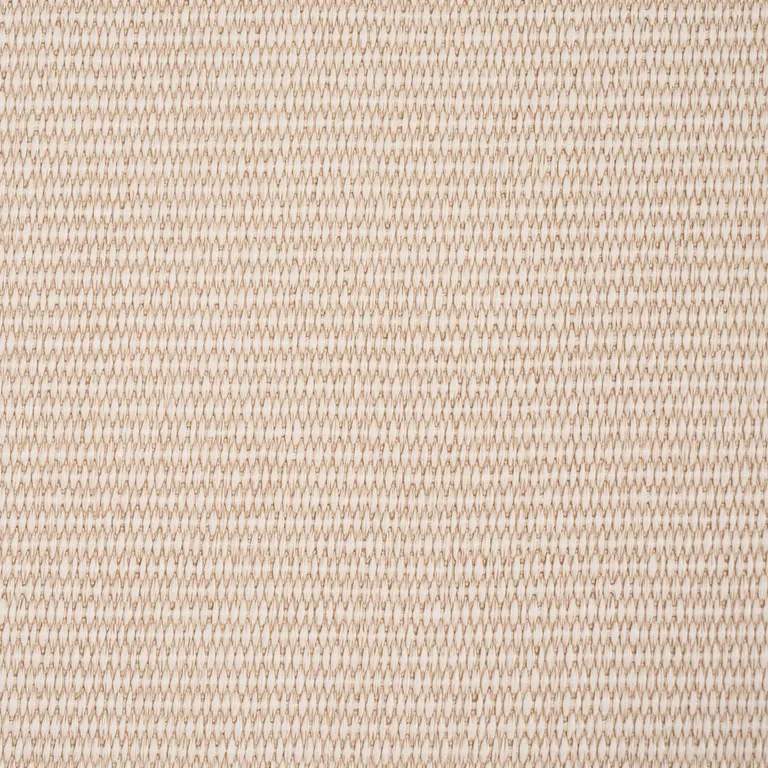 Schumacher 87810 Vegan Leather Basketweave In/Out Neutral fabric swatch