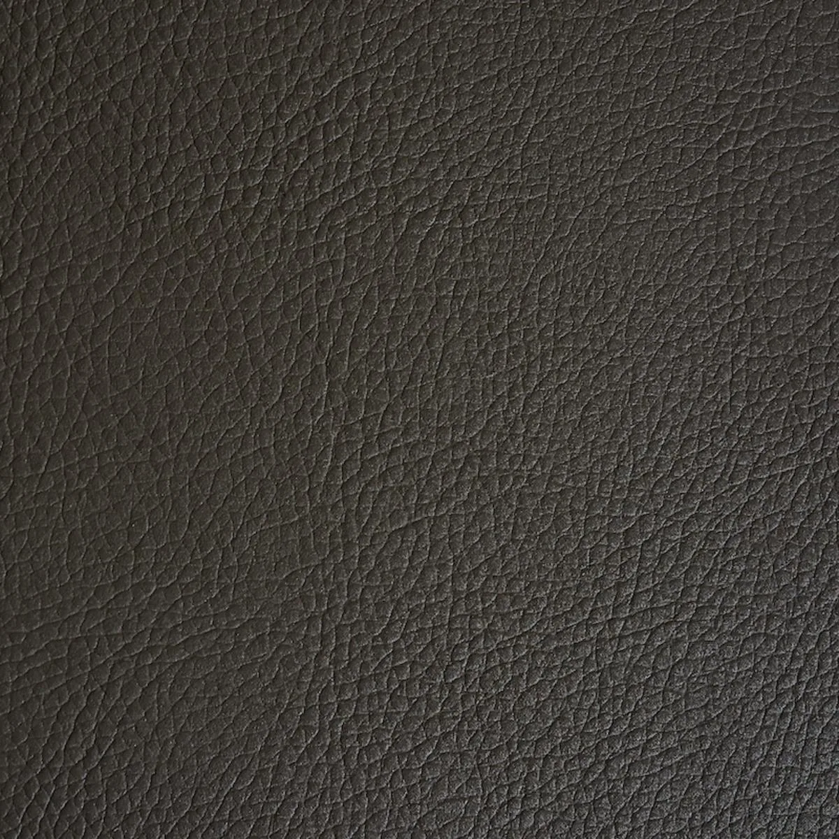 Schumacher 79559 Vegan Leather Indoor/Outdoor Brown fabric swatch