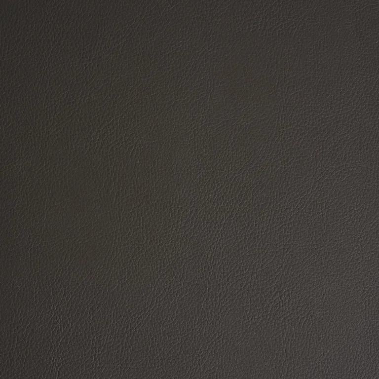 Schumacher 79559 Vegan Leather Indoor/Outdoor Brown fabric swatch