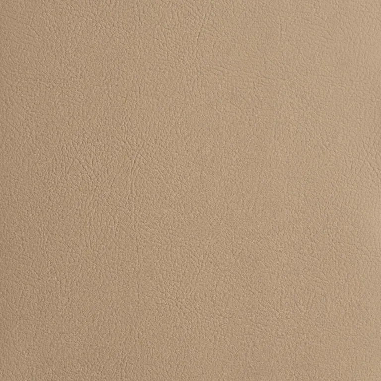 Schumacher 87051 Vegan Leather Indoor/Outdoor Buff fabric swatch