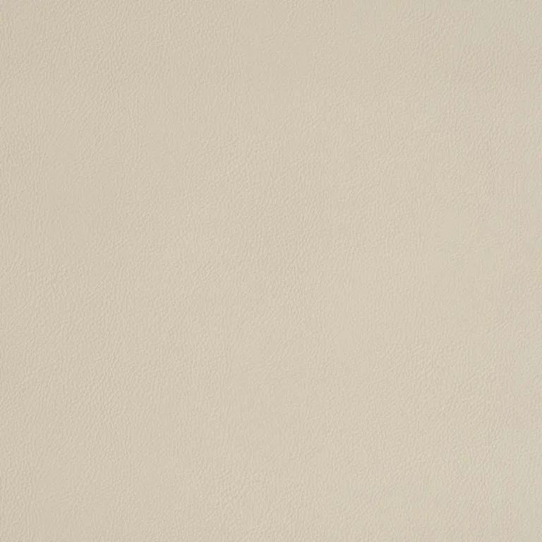 Schumacher 79552 Vegan Leather Indoor/Outdoor Cream fabric swatch