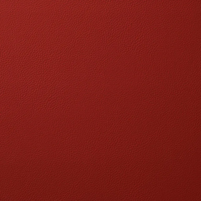 Schumacher 80905 Vegan Leather Indoor/Outdoor Crimson fabric swatch