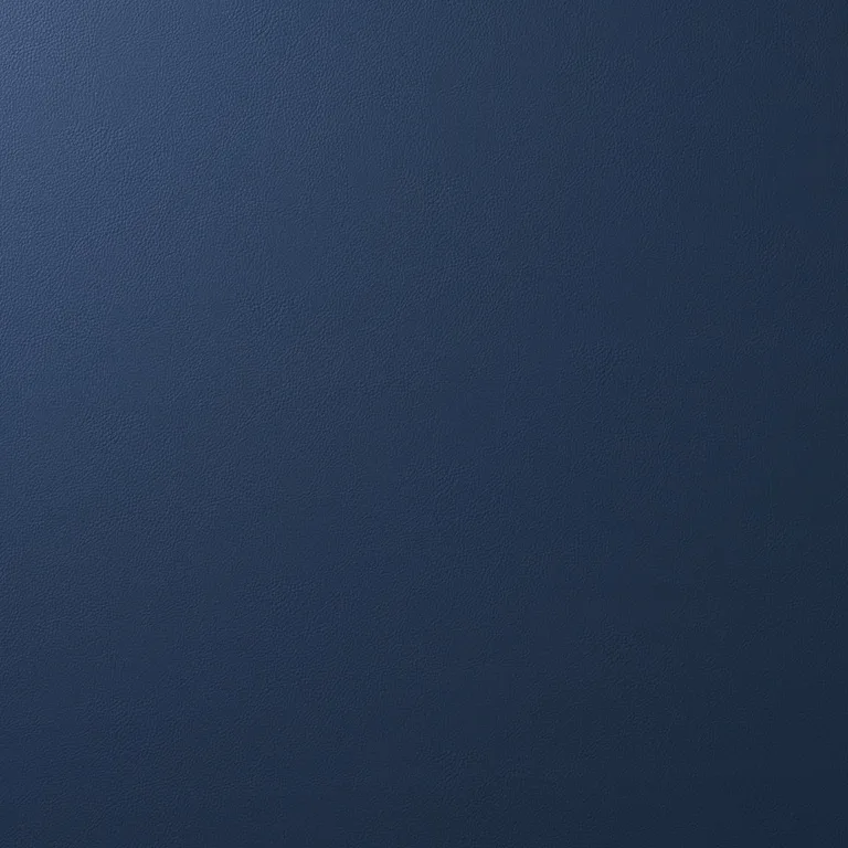Schumacher 80909 Vegan Leather Indoor/Outdoor Denim fabric swatch