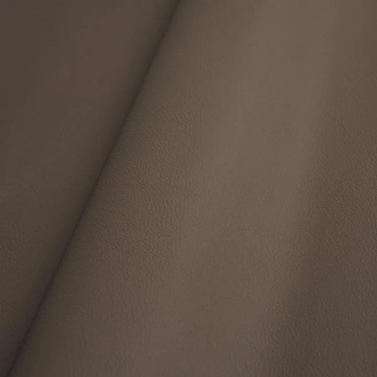 Schumacher 80901 Vegan Leather Indoor/Outdoor Java fabric swatch
