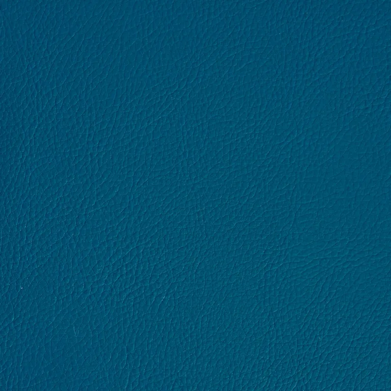 Schumacher 79557 Vegan Leather Indoor/Outdoor Lagoon fabric swatch