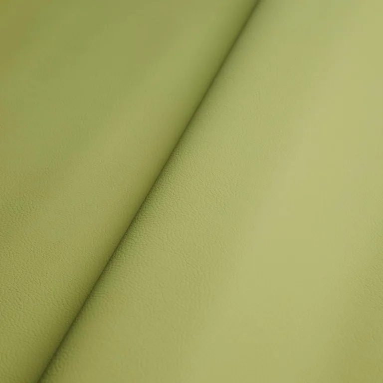 Schumacher 80907 Vegan Leather Indoor/Outdoor Moss fabric swatch