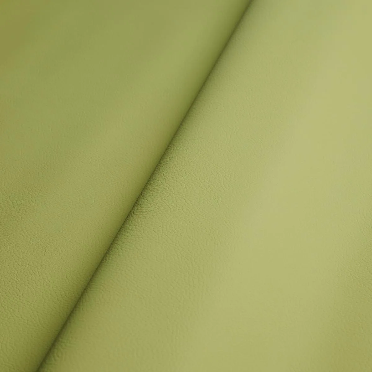 Schumacher 80907 Vegan Leather Indoor/Outdoor Moss fabric swatch