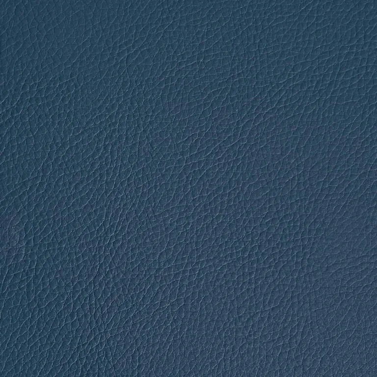 Schumacher 79558 Vegan Leather Indoor/Outdoor Navy fabric swatch