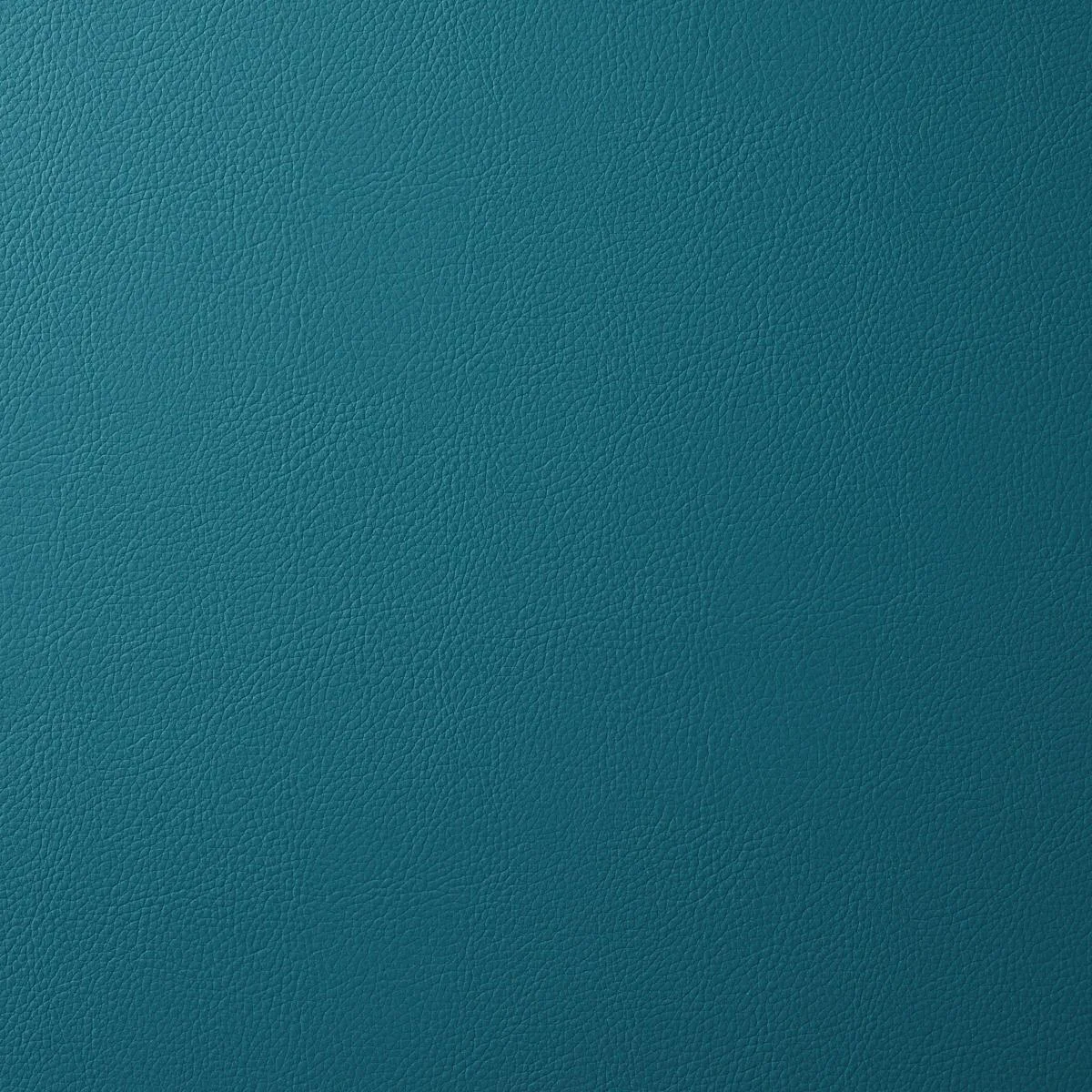 Schumacher 80908 Vegan Leather Indoor/Outdoor Peacock fabric swatch