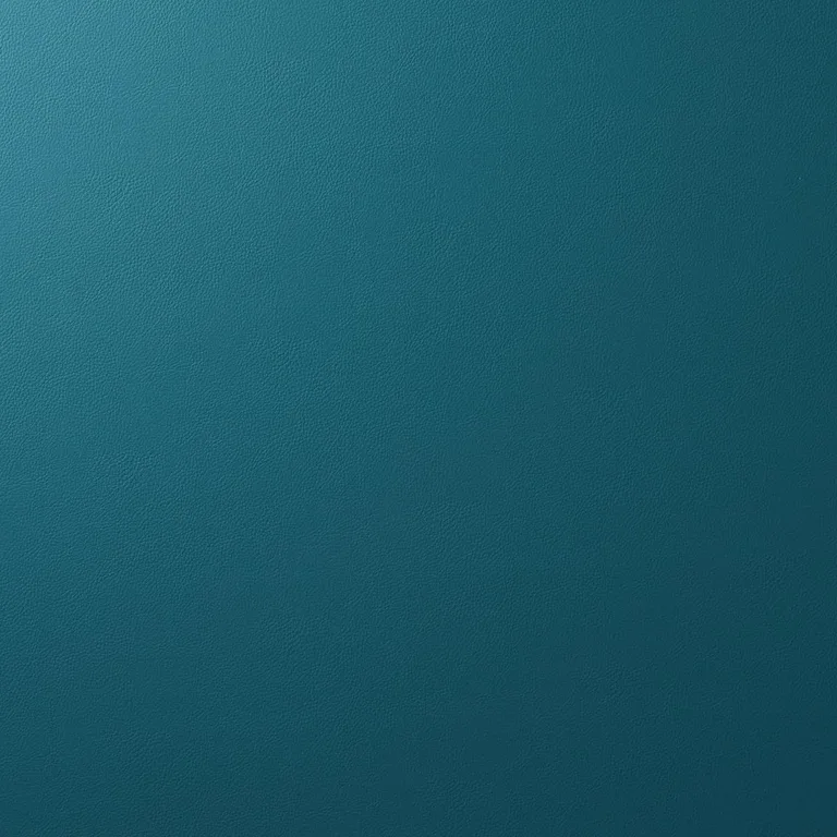 Schumacher 80908 Vegan Leather Indoor/Outdoor Peacock fabric swatch