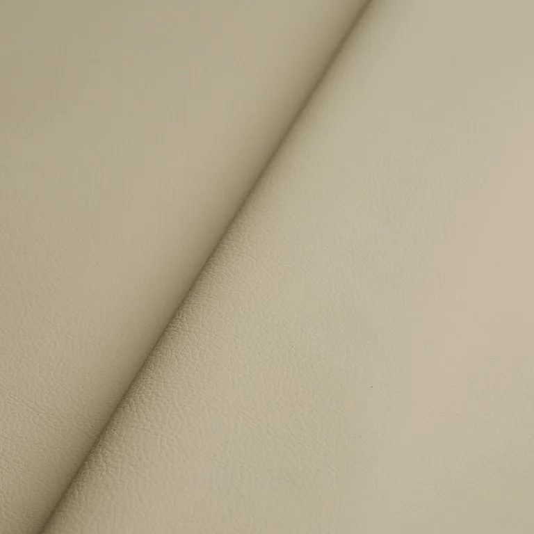 Schumacher 80904 Vegan Leather Indoor/Outdoor Pewter fabric swatch