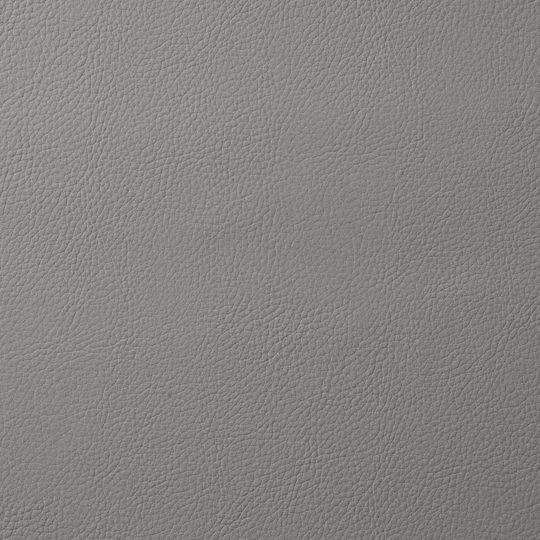 Schumacher 80903 Vegan Leather Indoor/Outdoor Platinum fabric swatch