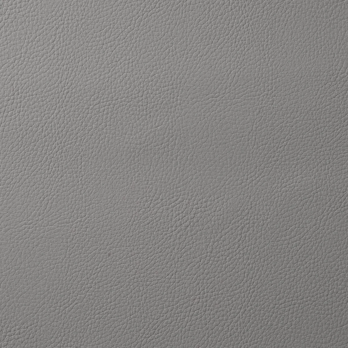 Schumacher 80903 Vegan Leather Indoor/Outdoor Platinum fabric swatch