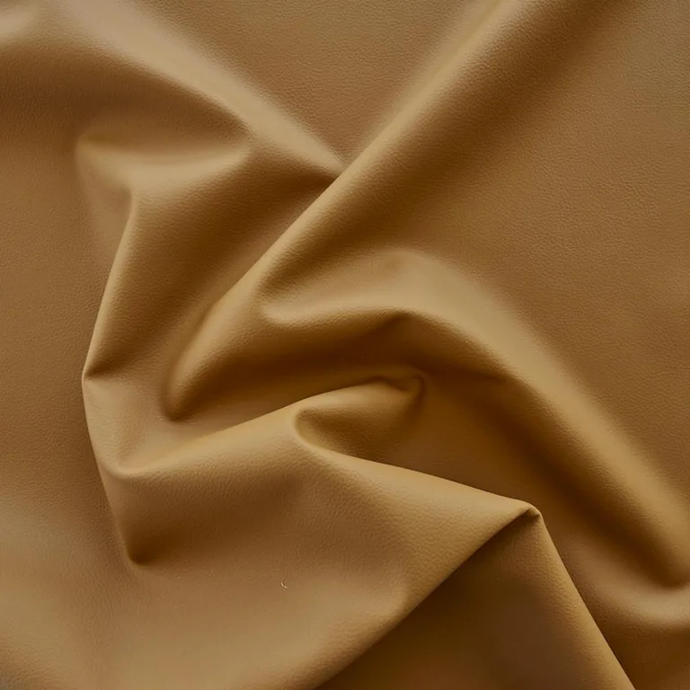 Schumacher 79550 Vegan Leather Indoor/Outdoor Saddle fabric swatch