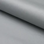 Schumacher 87057 Vegan Leather Indoor/Outdoor Silver Metallic fabric swatch